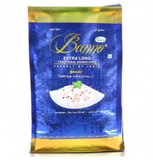 Индийский Рис Басмати Экстра Лонг Традиционный Exra Long Tradition Banno 1 кг Пакет